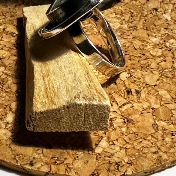 Sterling silver turquoise ring - Picture 6 of 9